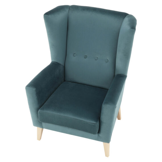 Fotel-füles, mentol/bükk, RODEZA