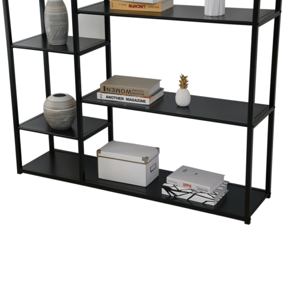 Polcállvány, fekete, BILOTE TYP 4