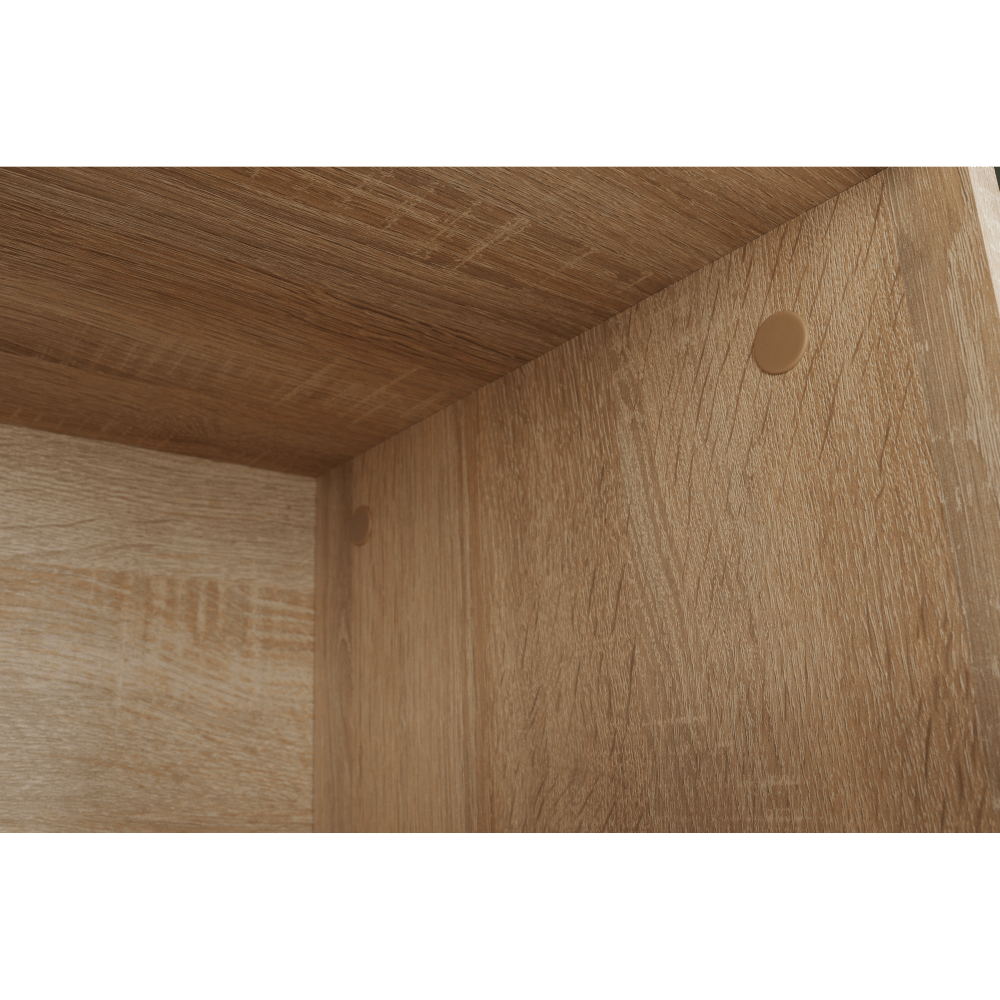 Nyitott polcos szekrény, sonoma tölgyfa, JOHAN 2 NEW 03 - Image 8