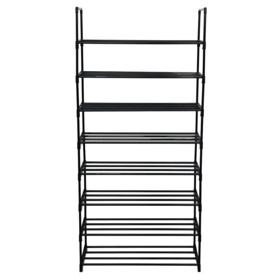 Cipőtartó, fekete, LAURIN