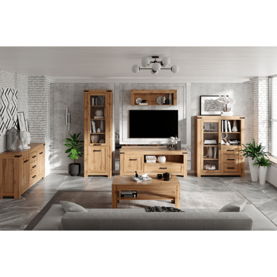 Fali polc 160, wotan tölgy, MORATIZ