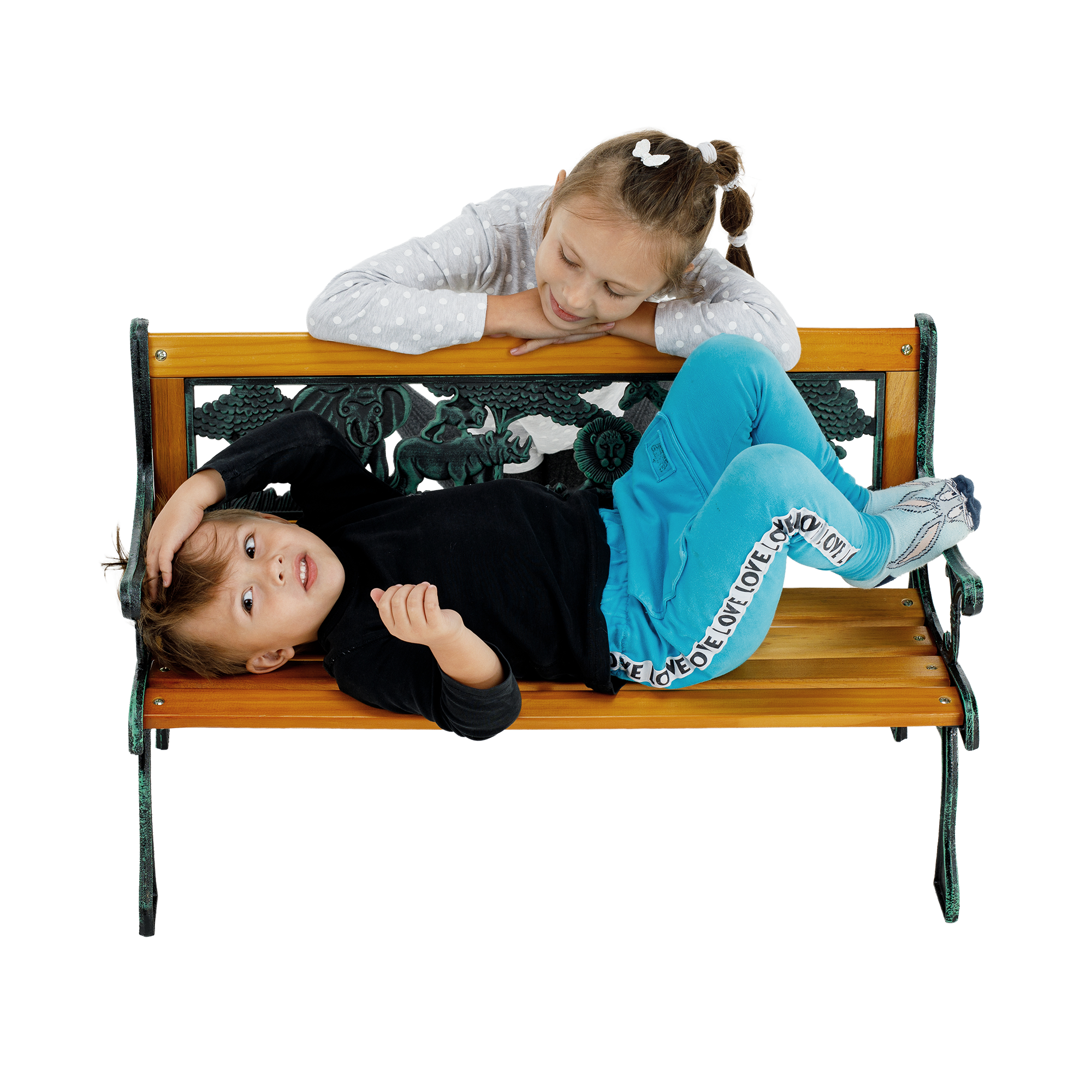 Gyerek pad , fekete/természetes, NADAZA