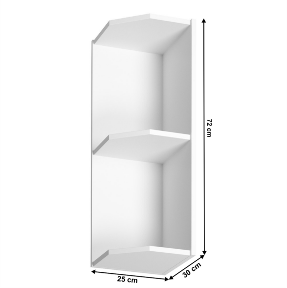 Polcos felsőszekrény G25P, fehér, PROVANCE