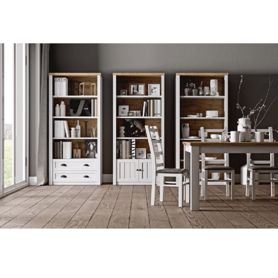 Könyvespolc R3, sosna andersen/tölgy lefkas, PROVANCE