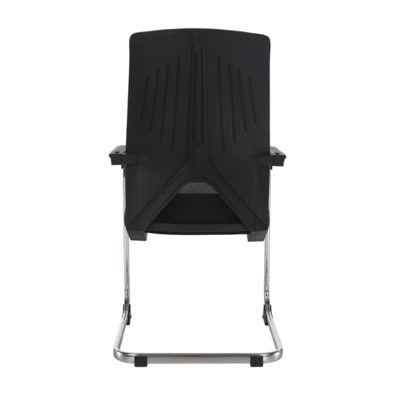 Tárgyalószék, fekete, RAVIL