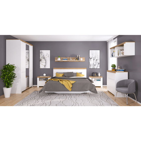 Polc 150, fehér, VILGO