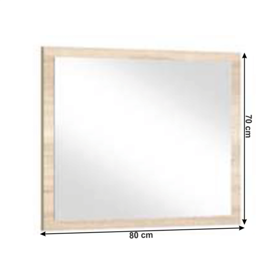 Tükör, artisan tölgy, BAFRA