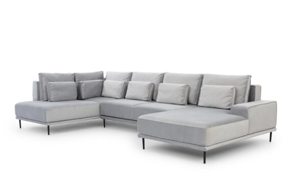 Modern sarokkanapé Nicole U